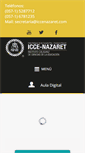 Mobile Screenshot of iccenazaret.com